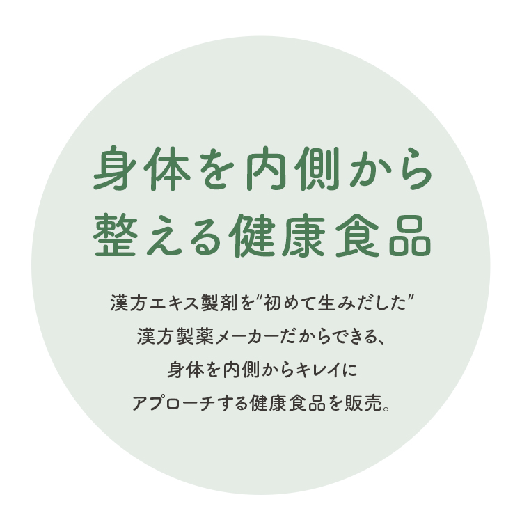 身体を内側から整える健康食品
